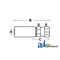A & I Products (HC-F-BSPX) Female BSP Parallel Pipe - Swivel - Straight 4" x4" x2" A-F-BSPX-16-16 - alternate 5